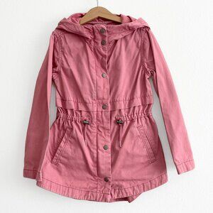 Old Navy Girls Military Field Jacket in Pink Rose size S